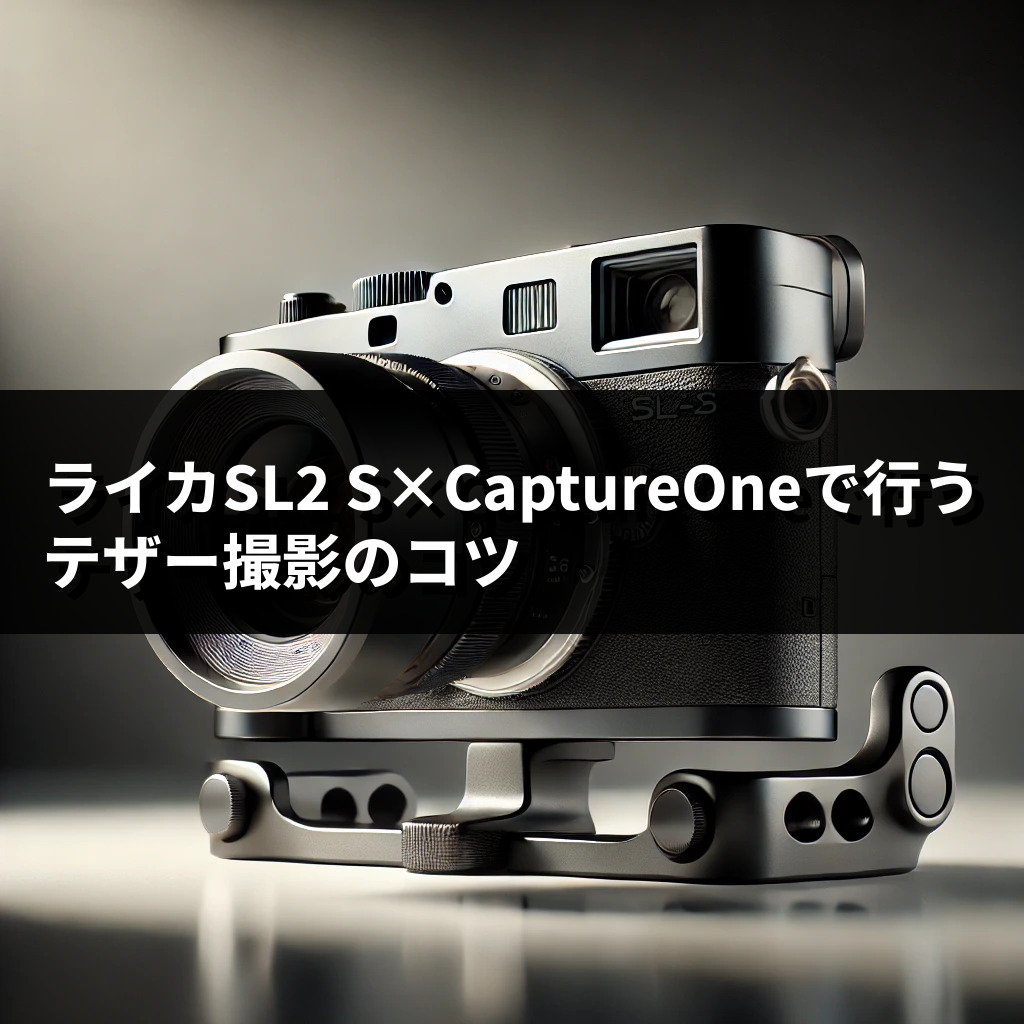 ライカSL2 S×CaptureOneで行うテザー撮影のコツ